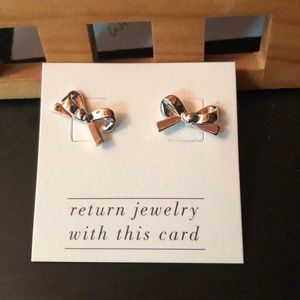 kate spade new york Bow Stud Earrings